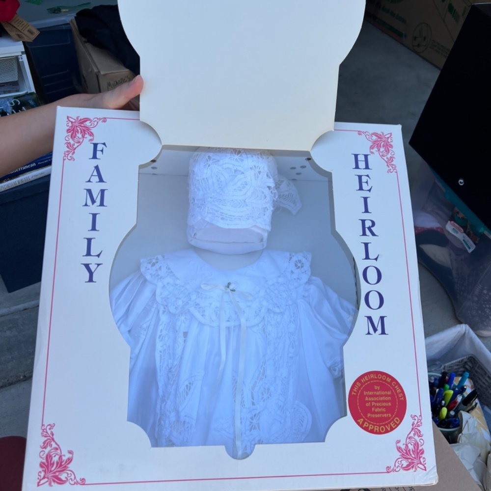 Vintage Christening Gown - Picture 2 of 5